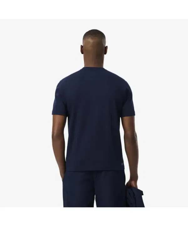 Тренировочная базовая футболка Lacoste, белый — фото 3