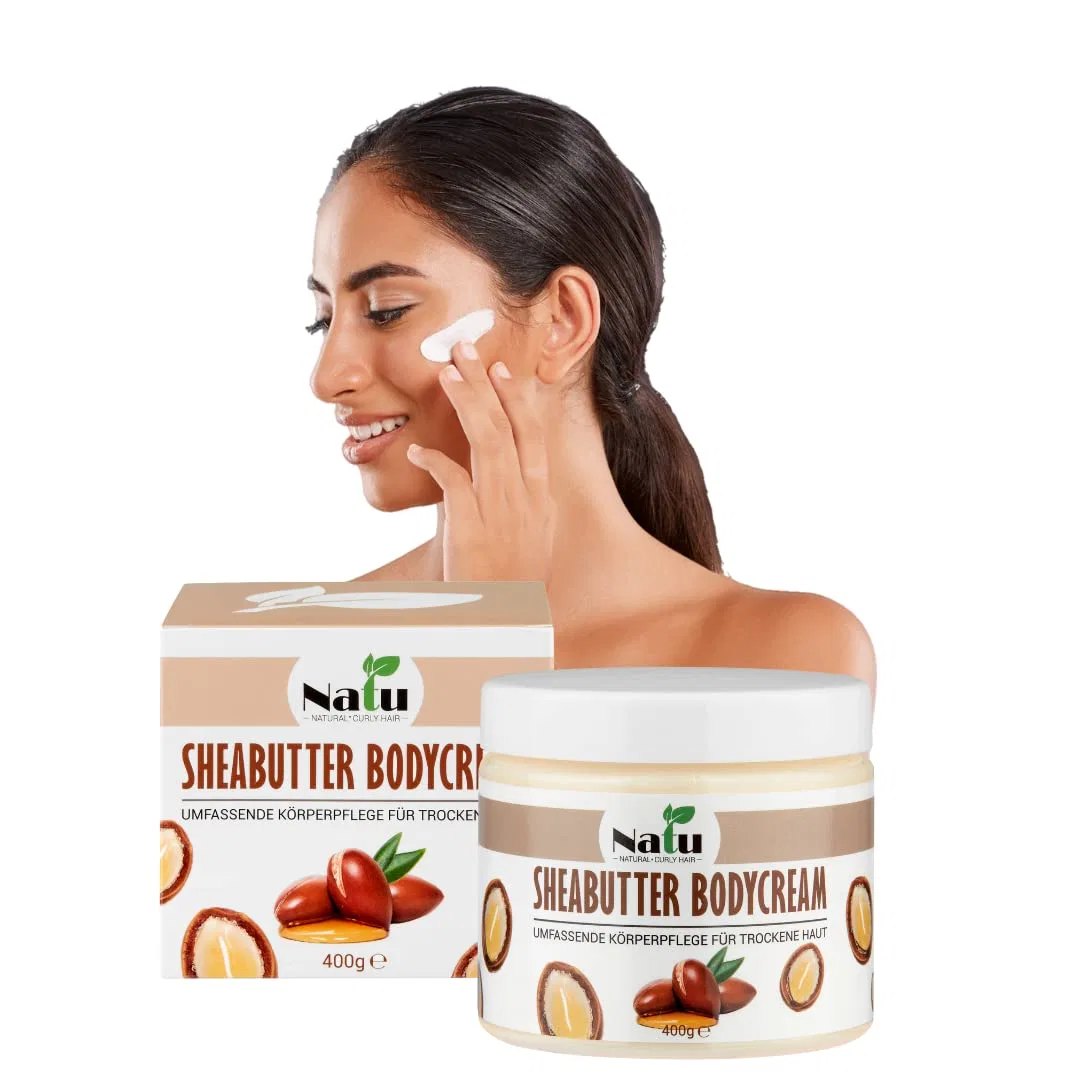 Крем для тела Shea Butter, Natu Natural Curly Hair, 400 г — фото 3