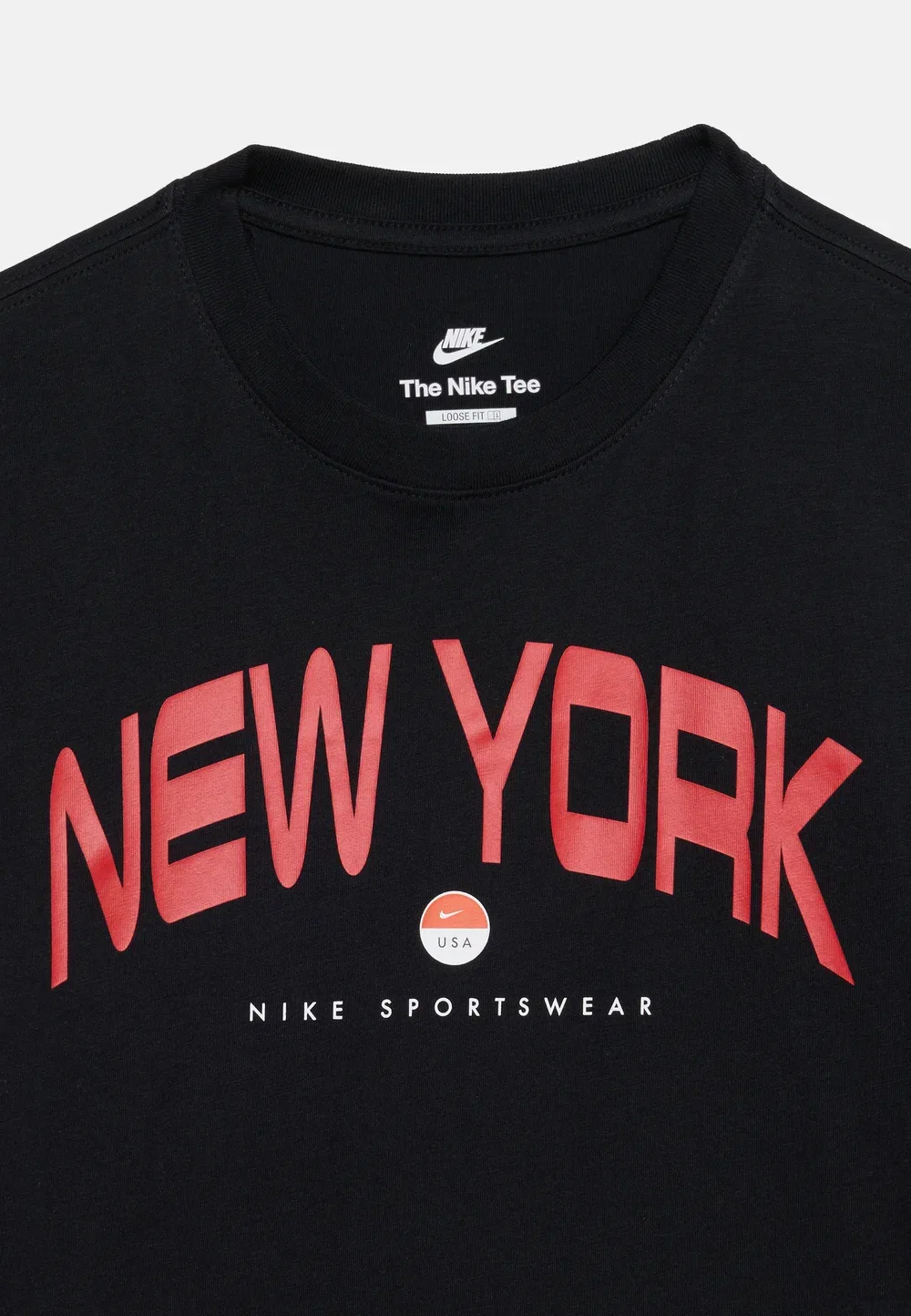 Футболка свободного кроя с принтом Nike Sportswear, Black — фото 4