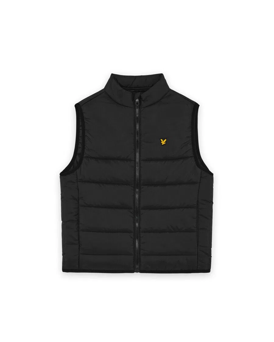 Жилет Lyle & Scott черного цвета