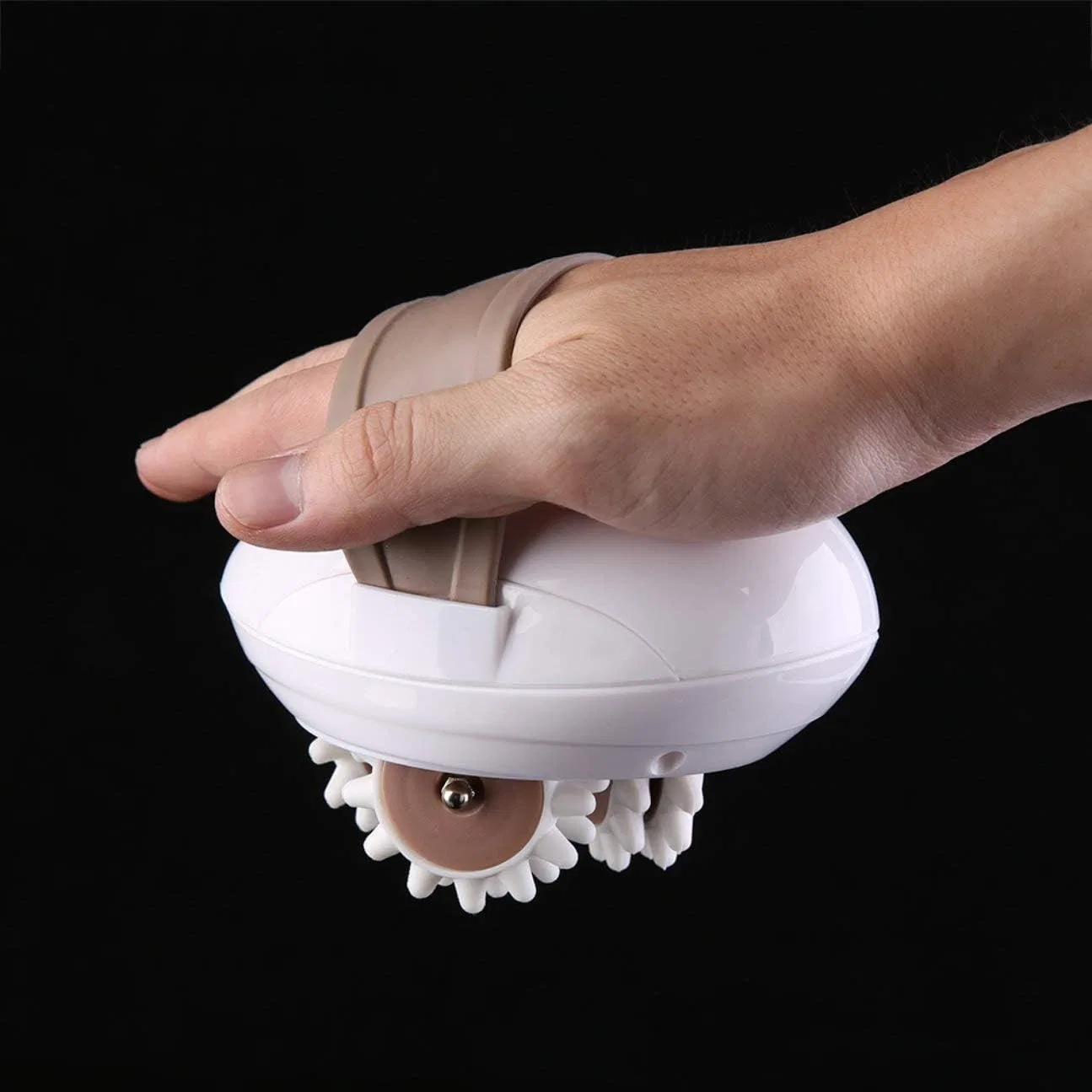 Массажер 3D для лица и тела, MachinYesity, белый и кофейный — фото 4