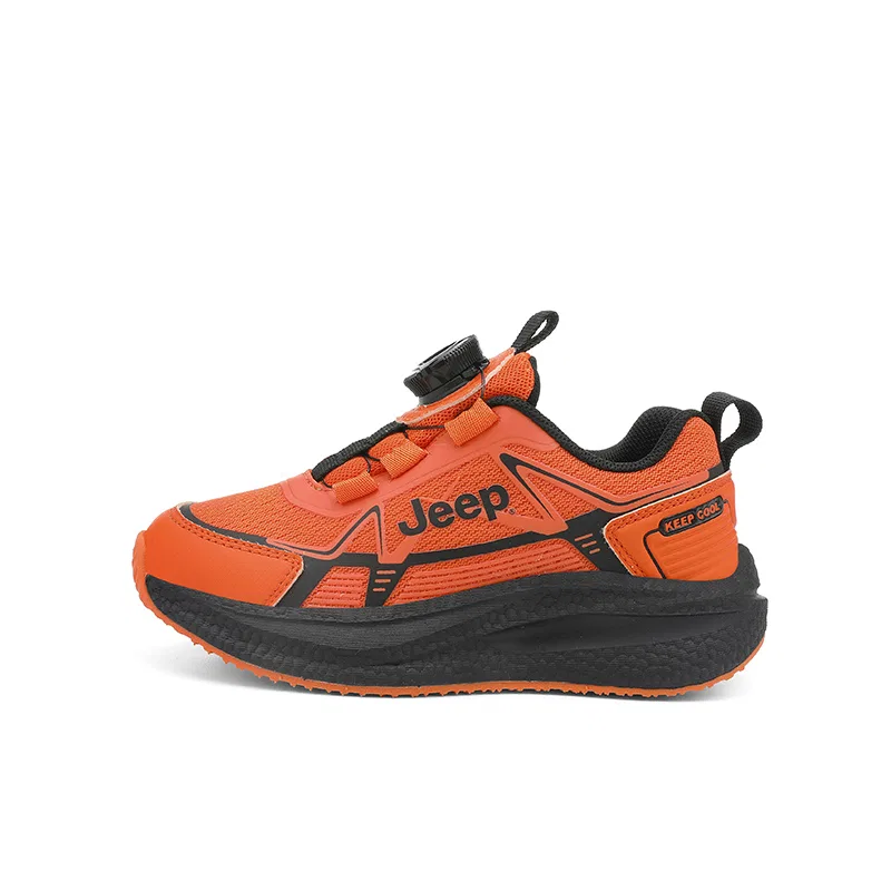 Детские кроссовки Jeep с принтом, Lava Orange