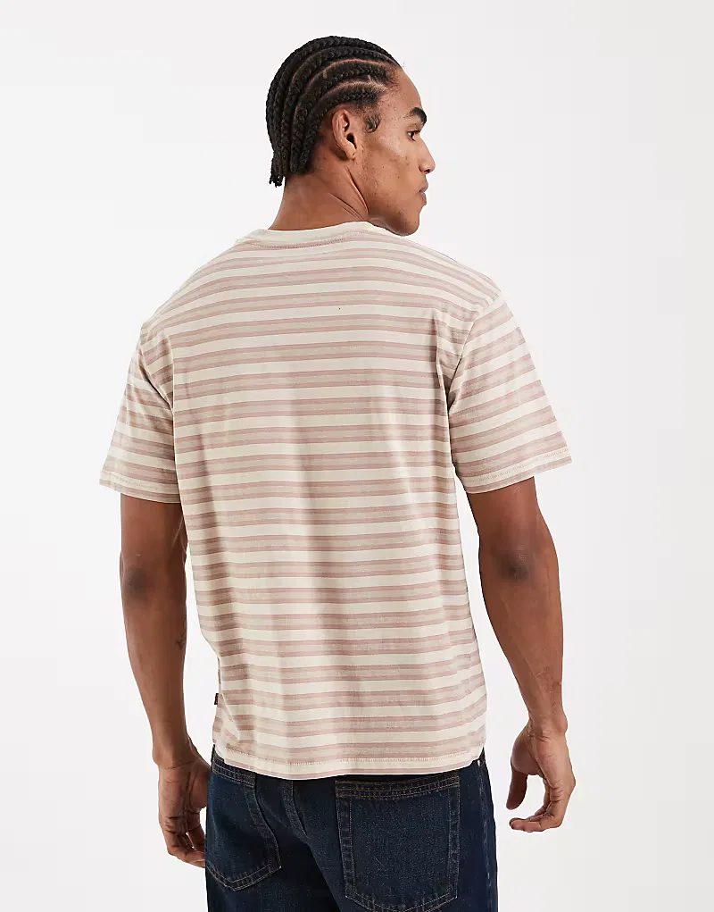 Футболка винтажная Red tab Levi's, каменная полоска — фото 3