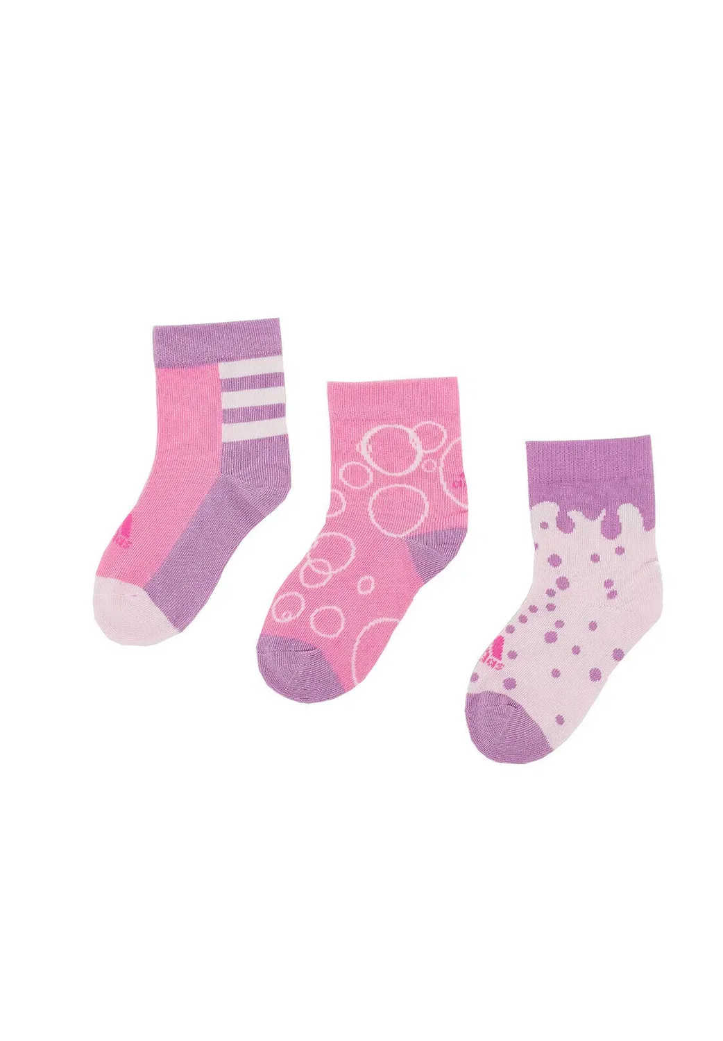 K grf 3pp - носки Adidas Sportswear, Light Pink — фото 2