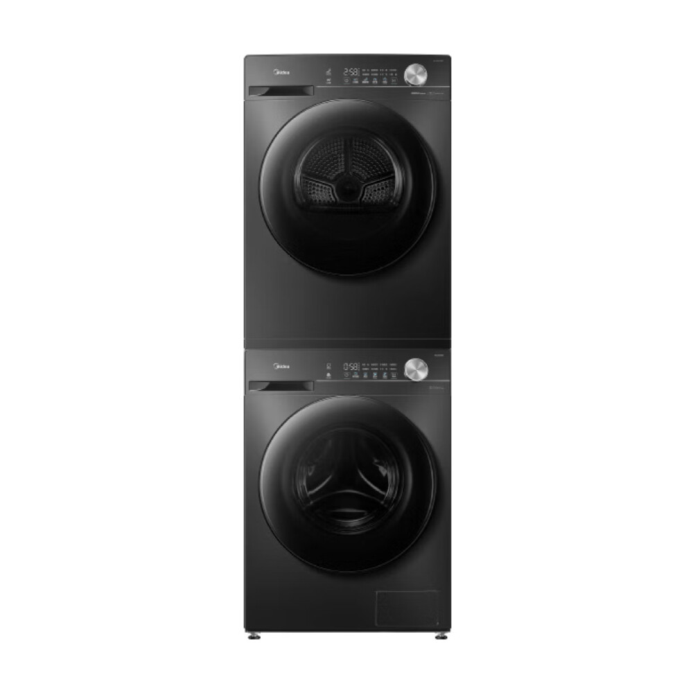 

Комплект для стирки и сушки белья Midea MG100V36T+MH100VH36T, черный