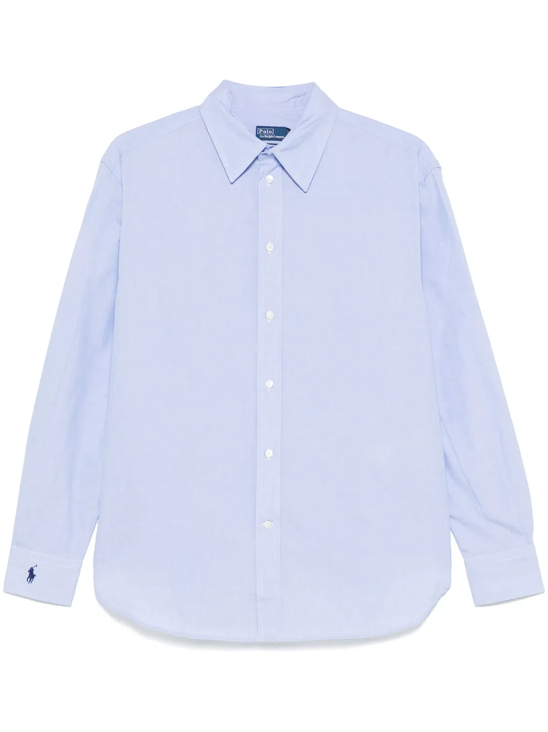 Рубашка из поплина Polo Ralph Lauren, синий