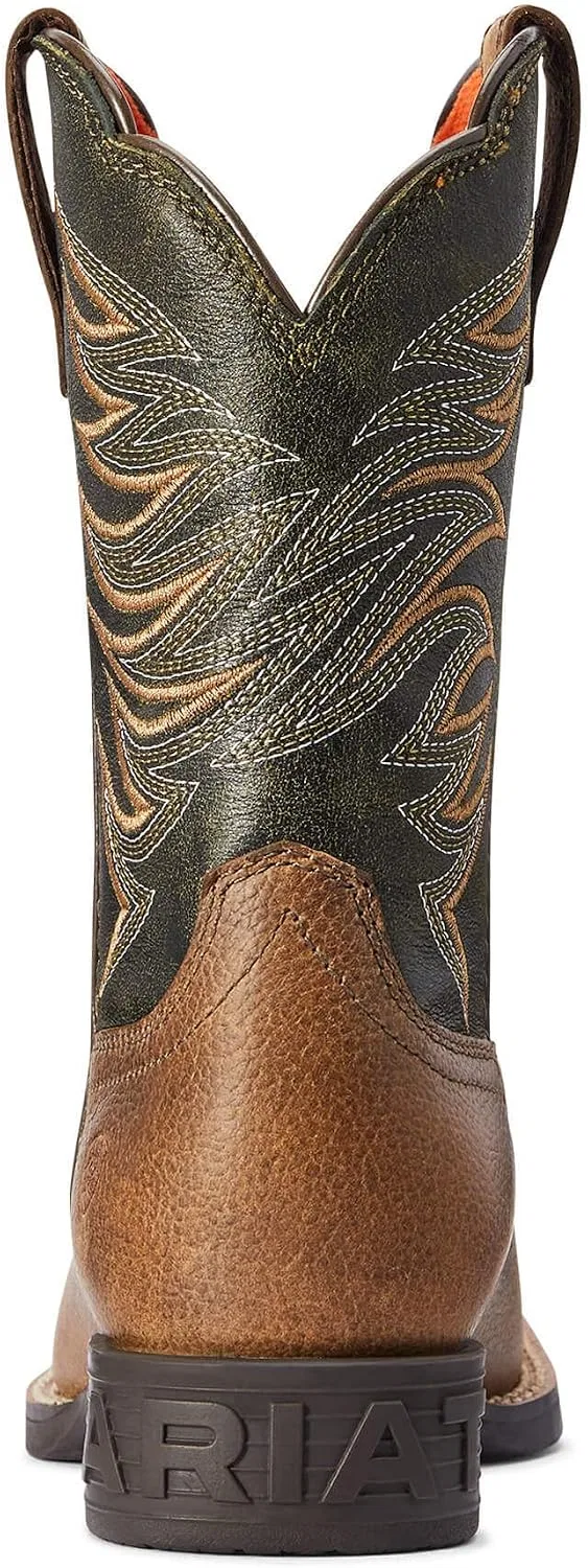 Детские сапоги для верховой езды Firecatcher Western Boot Ariat, Distressed Brown — фото 2