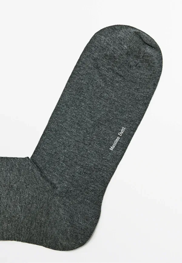 Носки хлопковые Socks Massimo Dutti, серый — фото 3