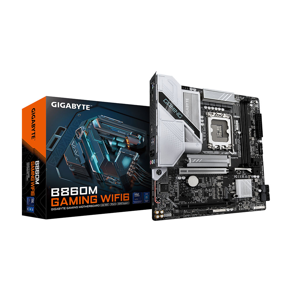 

Материнская плата Gigabyte B860M Gaming WIFI6, LGA1851, DDR5, Wi-Fi