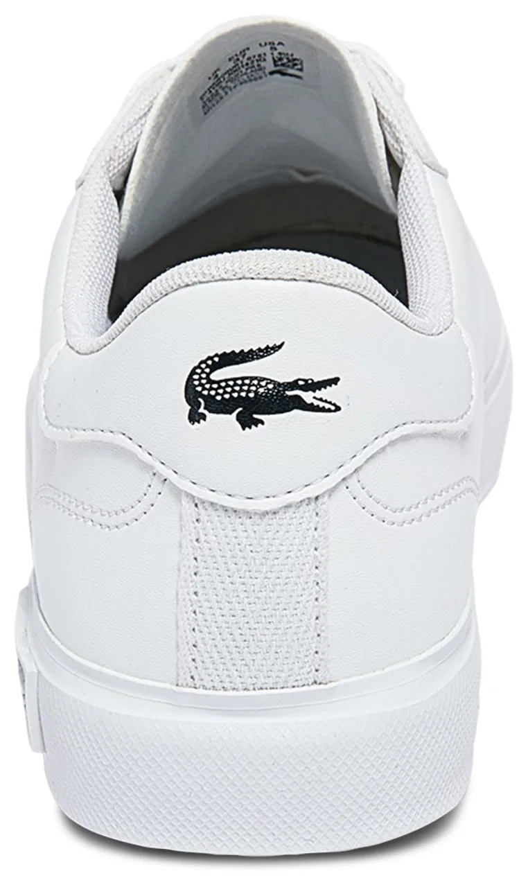 Кеды для мальчиков POWERCOURT 0721 Lacoste, цвет Natural/White — фото 3