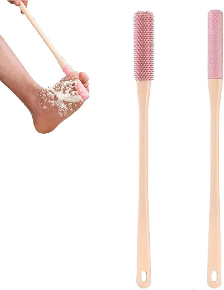 Щетка для ног, YuuFcy, 2 шт, Pink