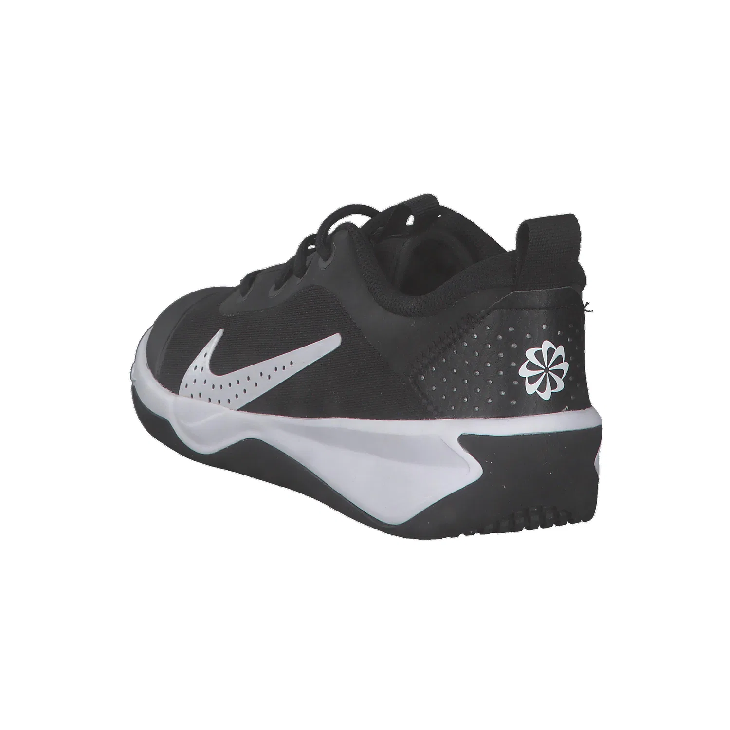 Детские кроссовки с принтом Omni Multi-Court Nike, Schwarz Weiss — фото 4