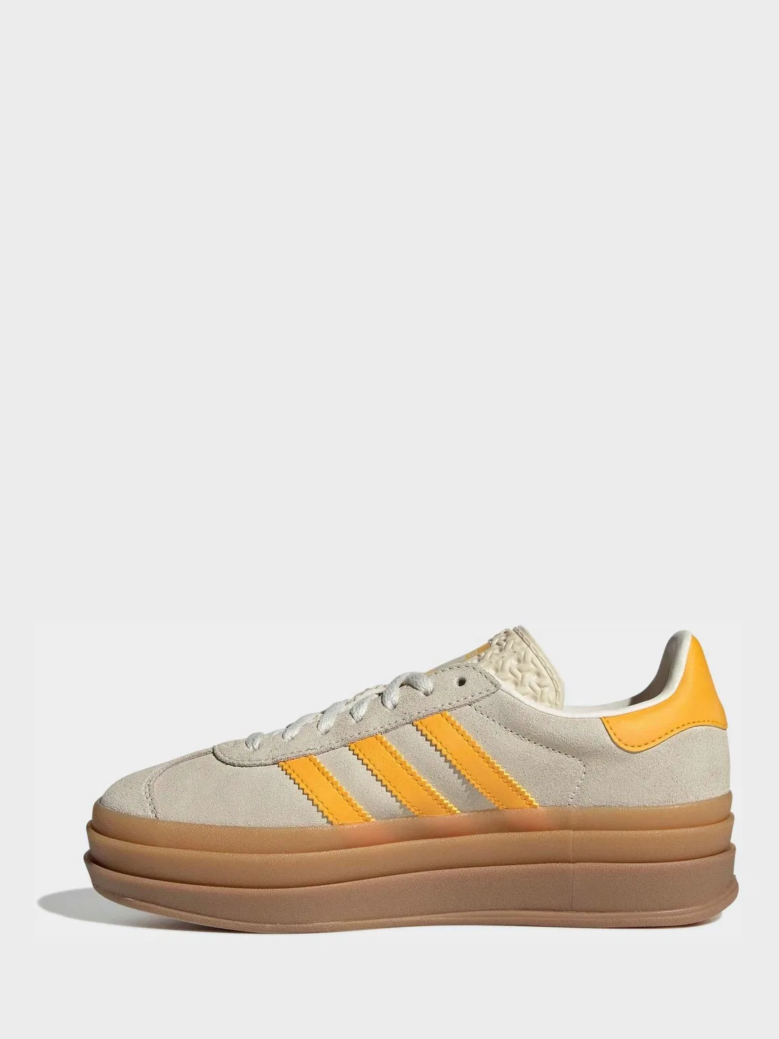 Кроссовки платформа Gazelle Bold, adidas Originals, белый — фото 4