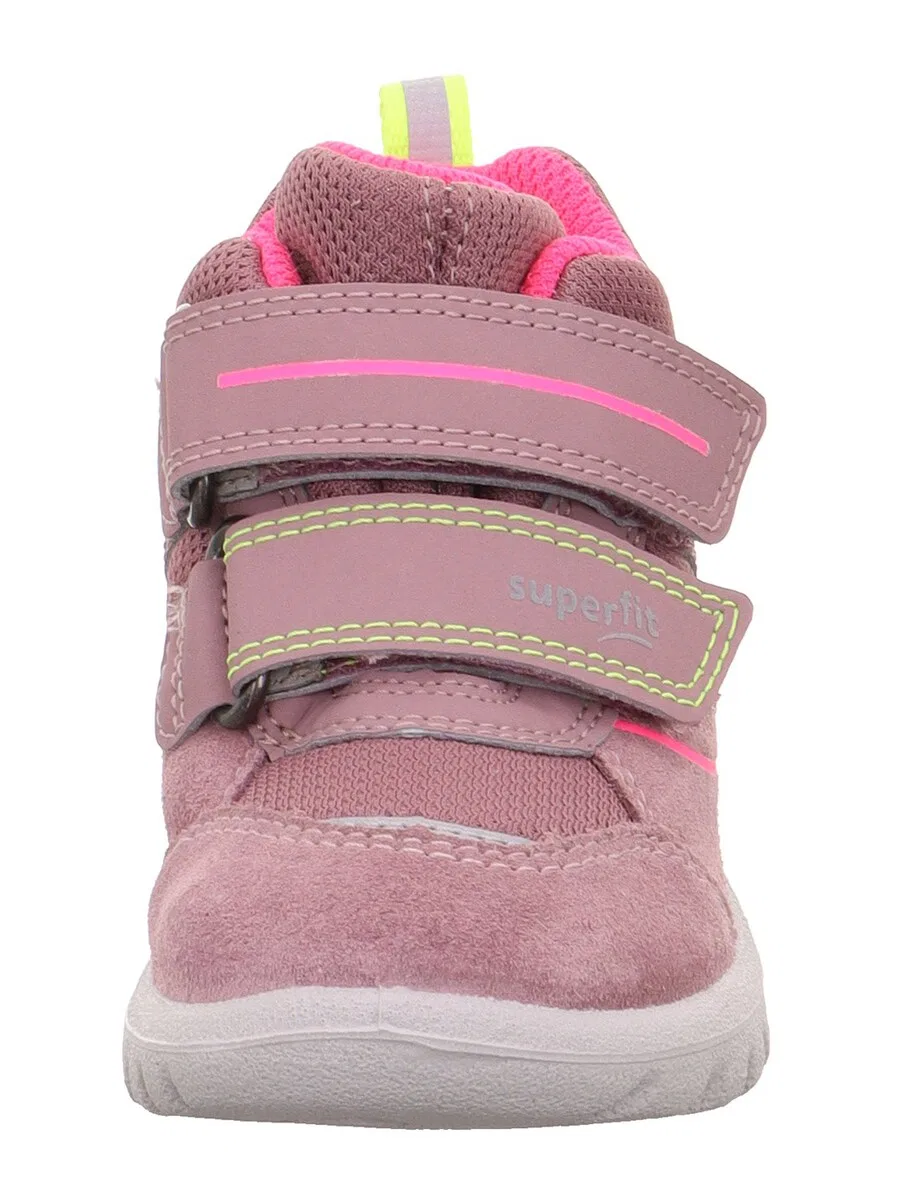 Детские кроссовки SUPERFIT First-Step 'SPORT7 MINI' сливового цвета — фото 4