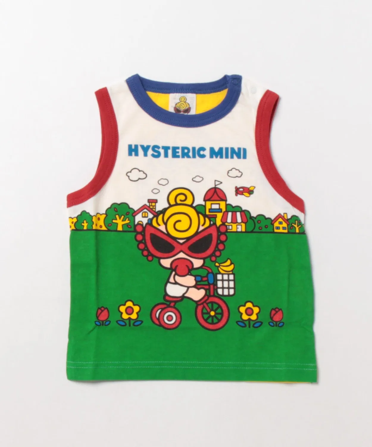 Детский топ без рукавов с принтом HAPPY DRIVE HYSTERIC MINI, Multi