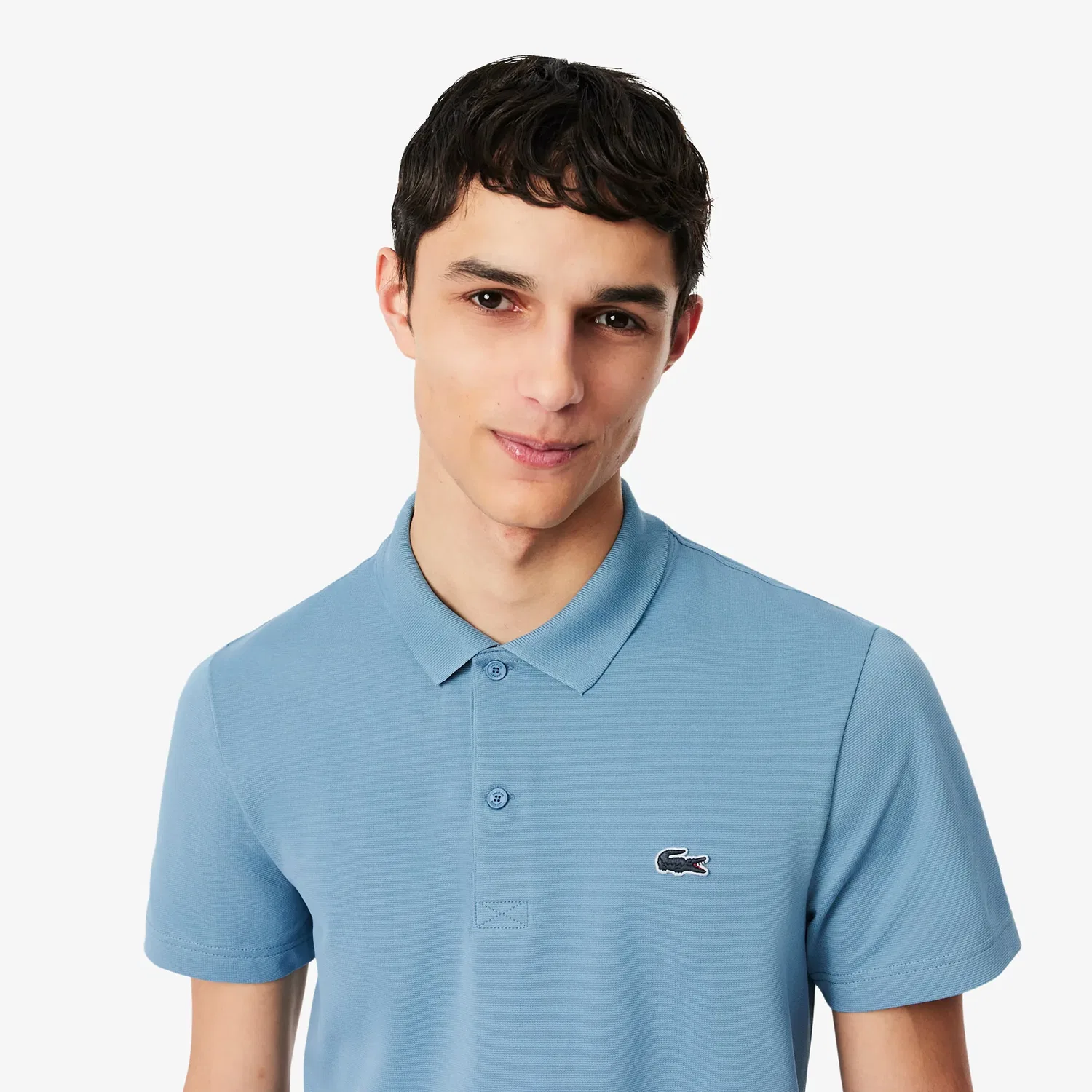 Поло классическое мужское Lacoste, Dunkelblau — фото 4