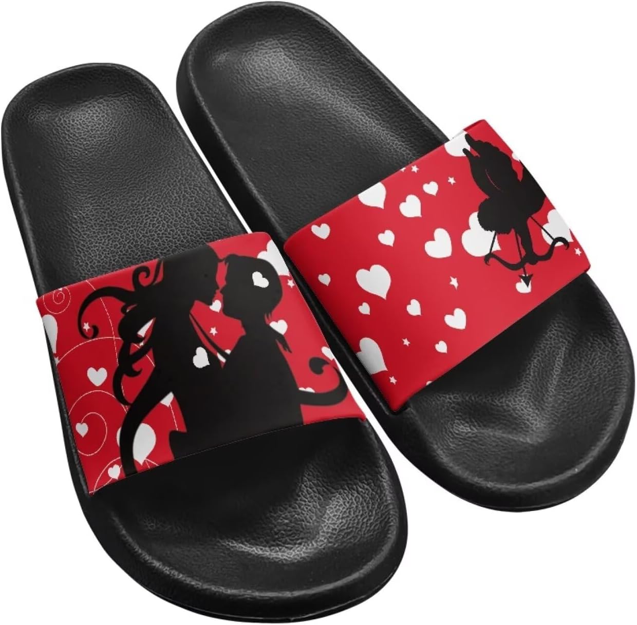 

Сандалии-шлепанцы Jrysaedy для женщин и мужчин, ультракомфортные, восстанавливающие форму, мягкие летние пляжные тапочки, красный