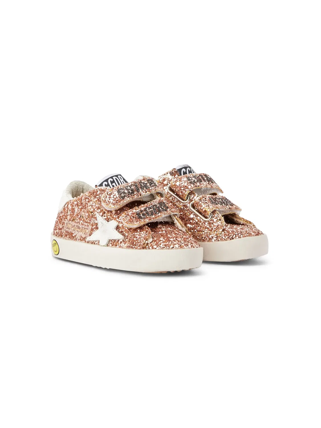 Golden Goose Кроссовки Old School в Персиковом Розовом