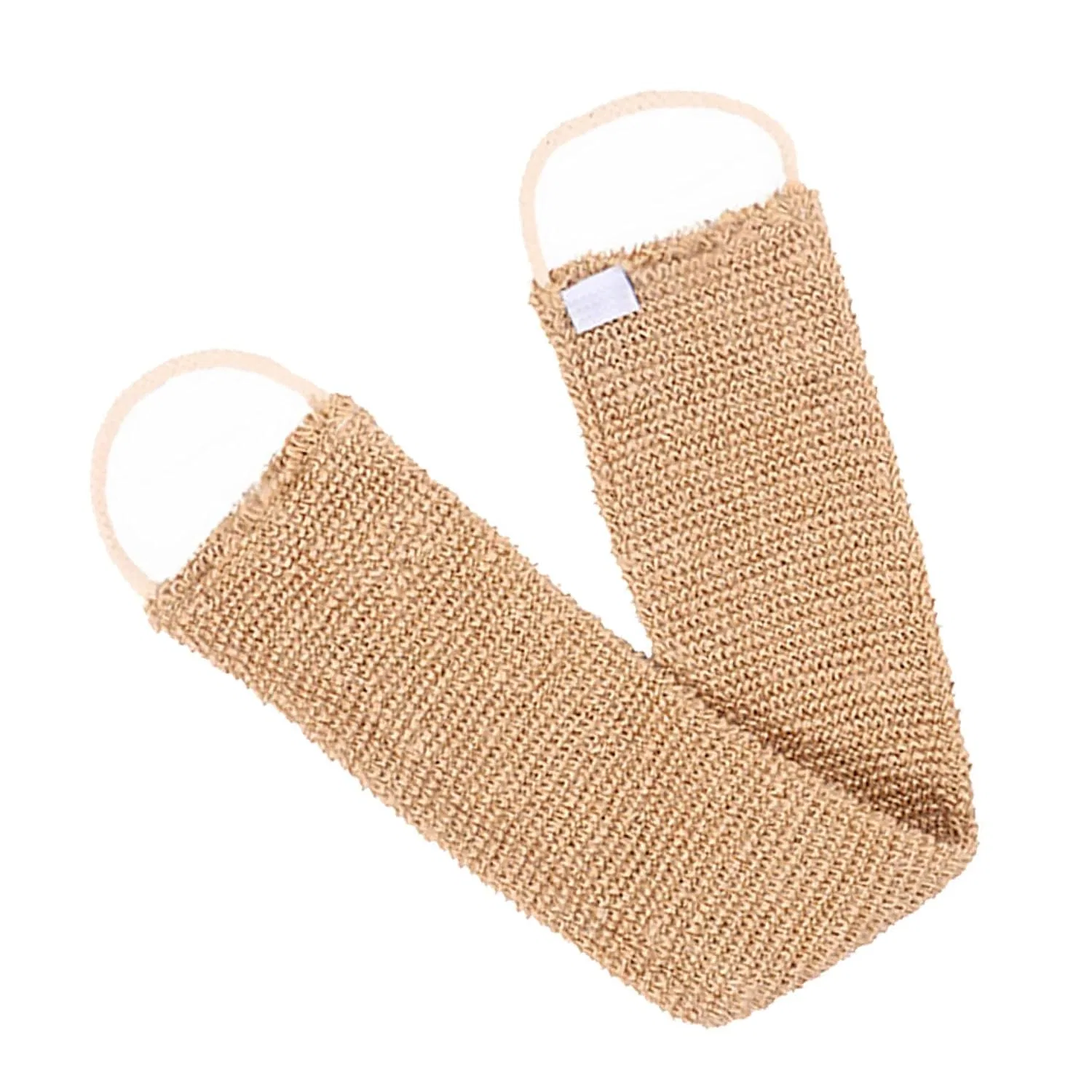 Скребок для тела из джута, DEARMAMY, 66x10x1 см, Light Brown