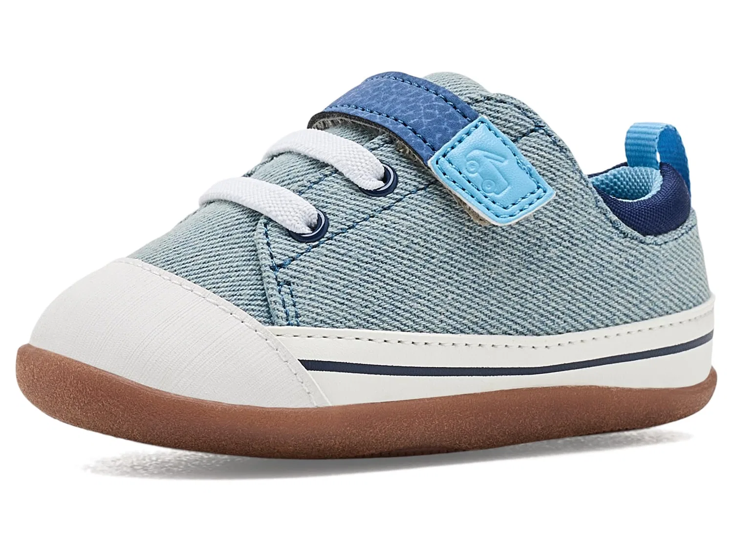 Кроссовки Stevie Mini (для малышей и маленьких детей) See Kai Run, Washed Denim — фото 2