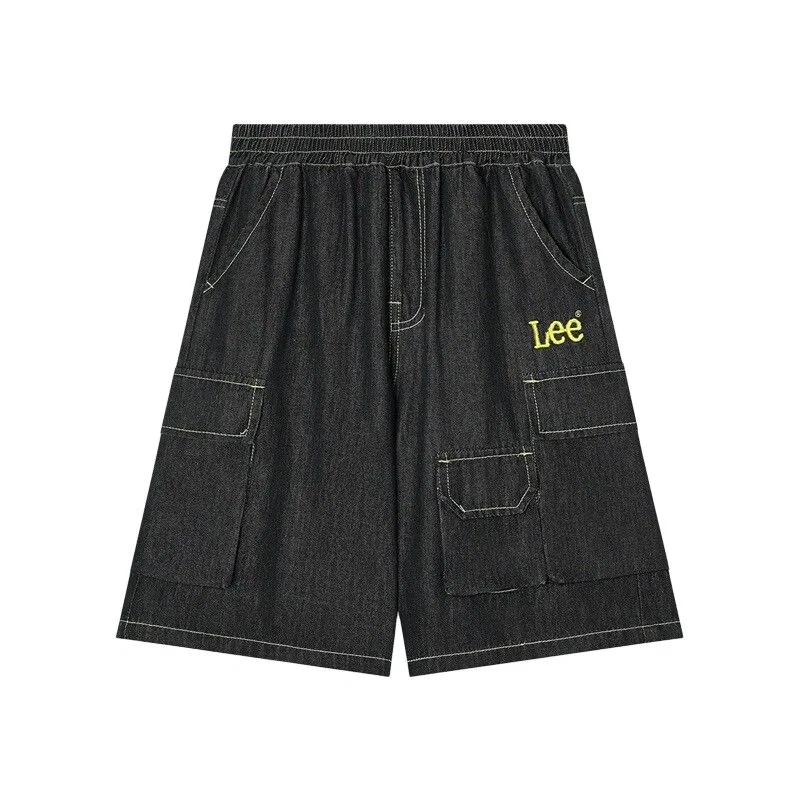 Детские джинсы тонкий стрейч Lee, Black Gray