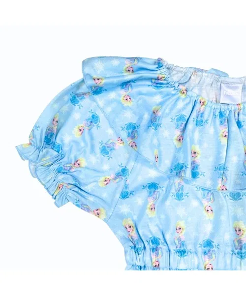 Детский комбинезон с рюшами Disney Frozen Sophitica x tsumashi1118, Сасковый — фото 3