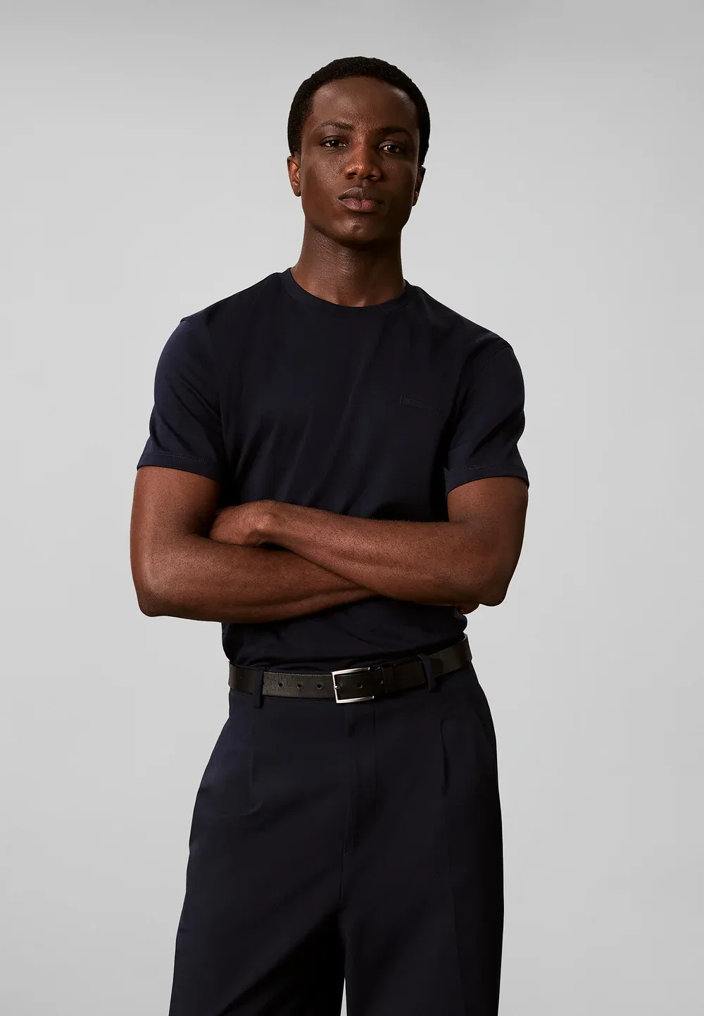 Простая футболка Calvin Klein, Dark Sapphire