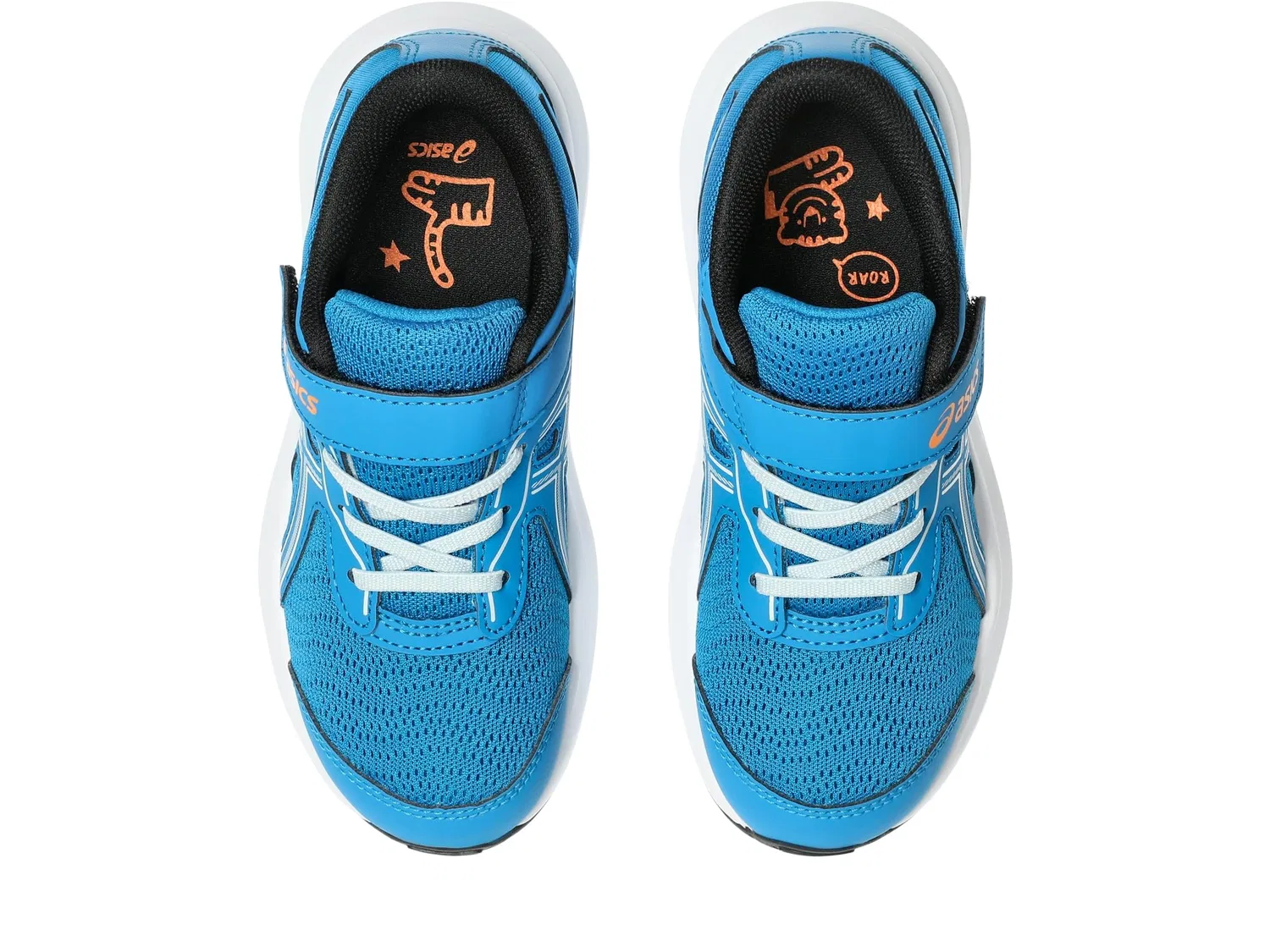 Детские кроссовки для мальчиков легкие Contend 9 Ps ASICS, Aegean Blue Cool Grey — фото 4