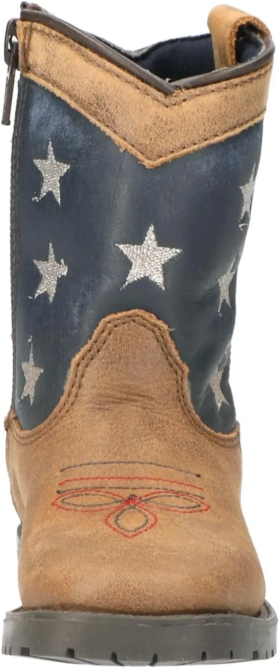 Детские ботинки для девочек с принтом Stars and Stripes Smoky Mountain Boots, Stars And Stripes — фото 2