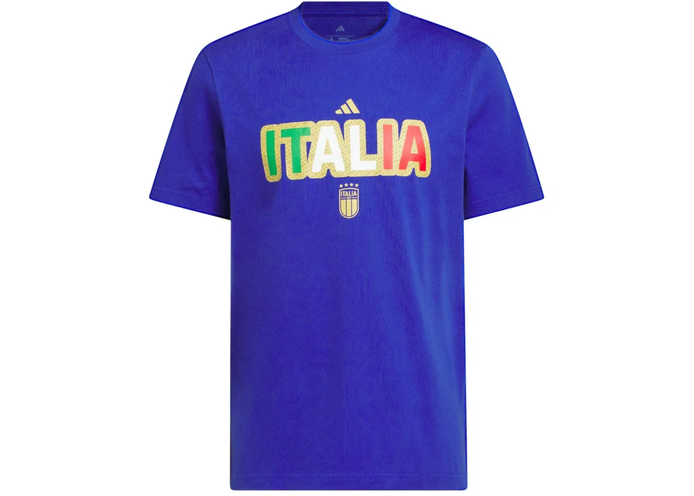 Мужская футболка с принтом Adidas FIFA World Cup 2026 Italy Home Graphic Tee, Semi Lucid Blue