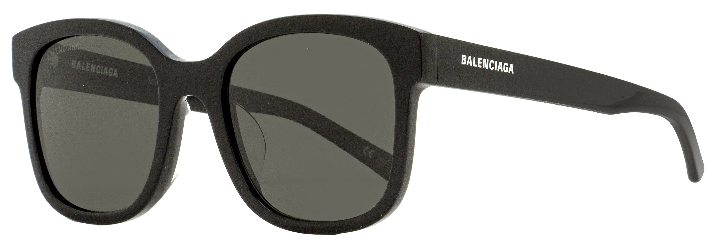 

Солнцезащитные очки Balenciaga Unisex Square BB0076SK 006 Black 52mm
