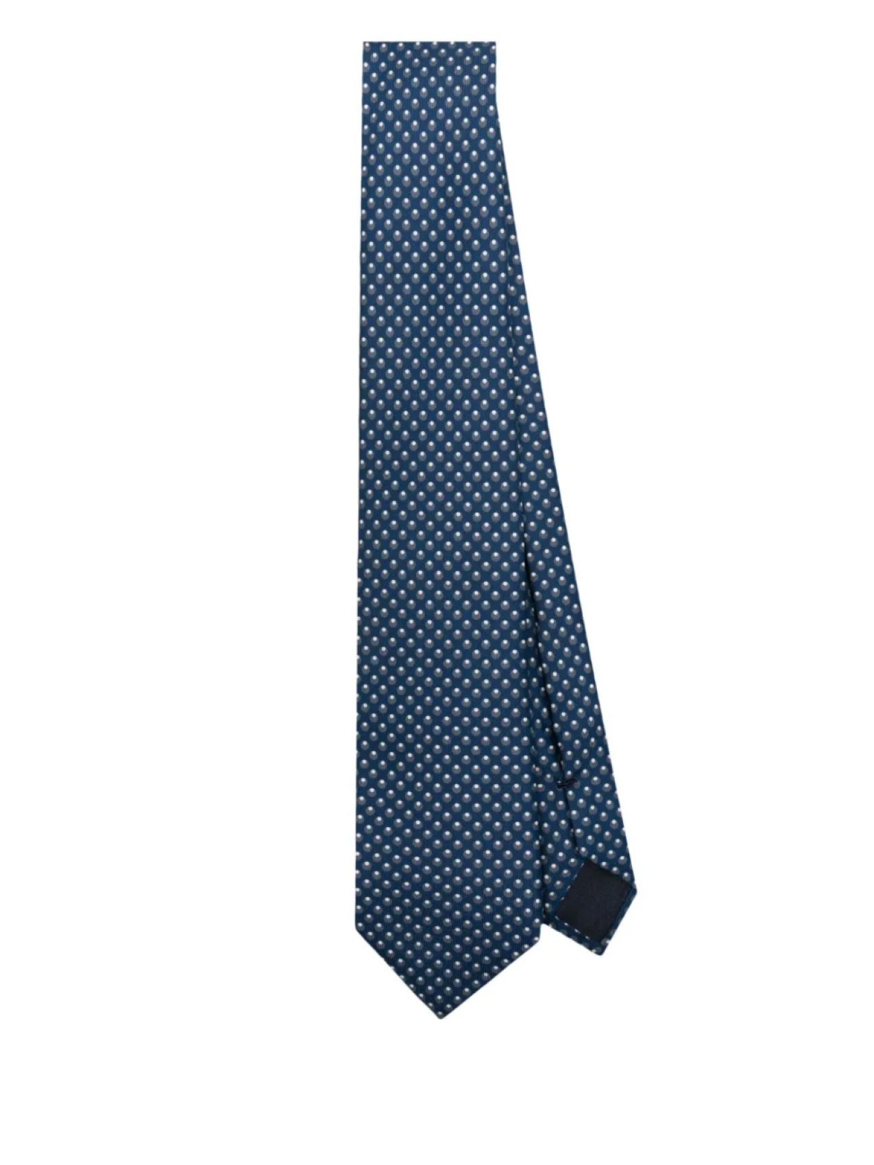 

Шелковый галстук Giorgio Armani, синий