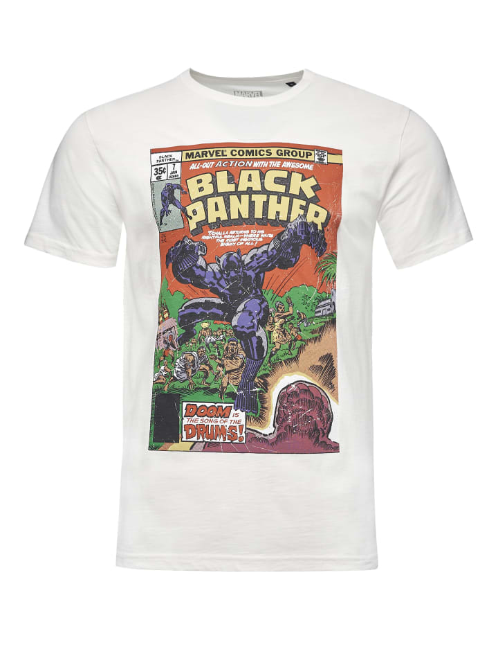 

Футболка Re:Covered T-Shirt Marvel Black Panther, экрю