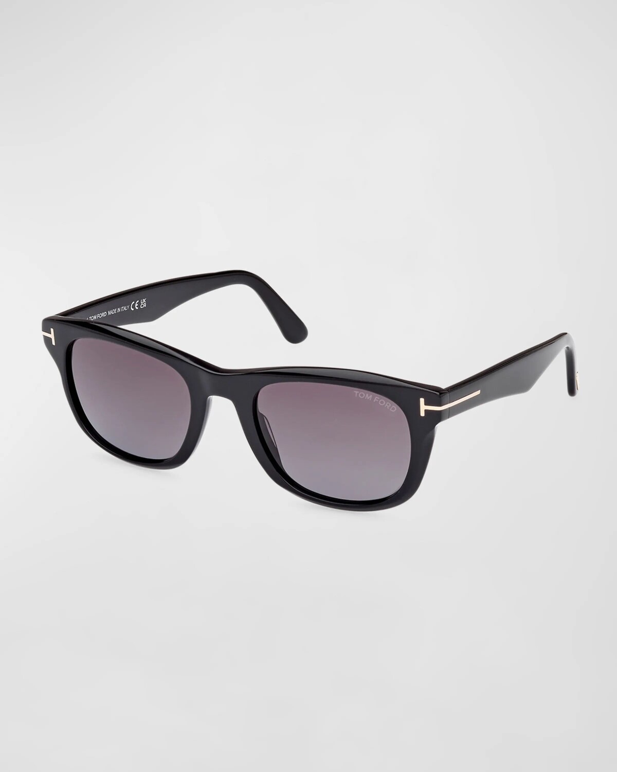 

Мужские квадратные солнцезащитные очки Kendal из ацетата TOM FORD, цвет Shiny Black Gradient Smoke Lenses