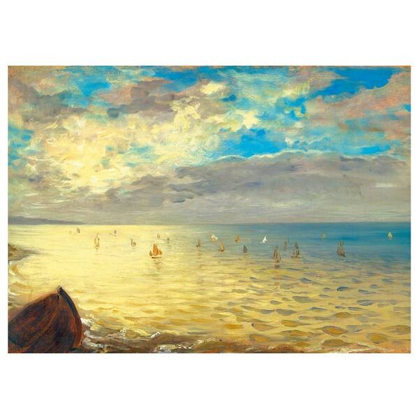 

Картина на холсте A.S. Création The Sea цвет blau /beige