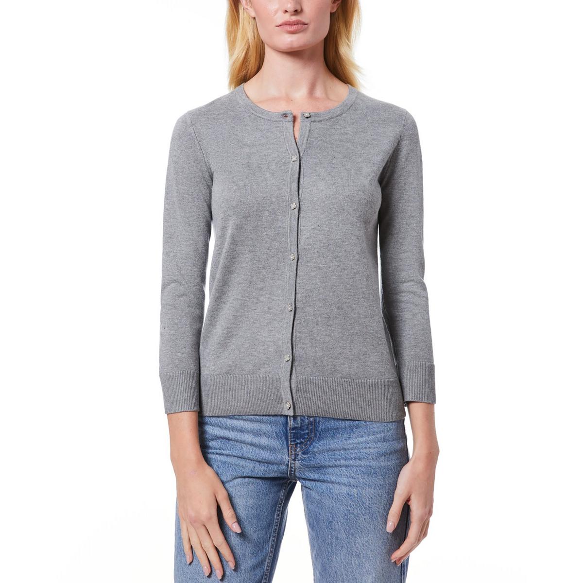 

Женский кардиган с пуговицами Melissa Paige, цвет heather grey