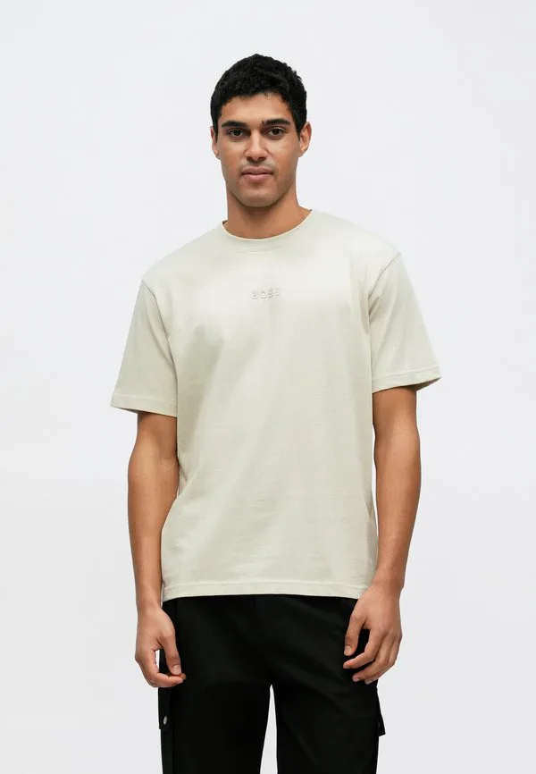 Базовая футболка Boss, Light Beige