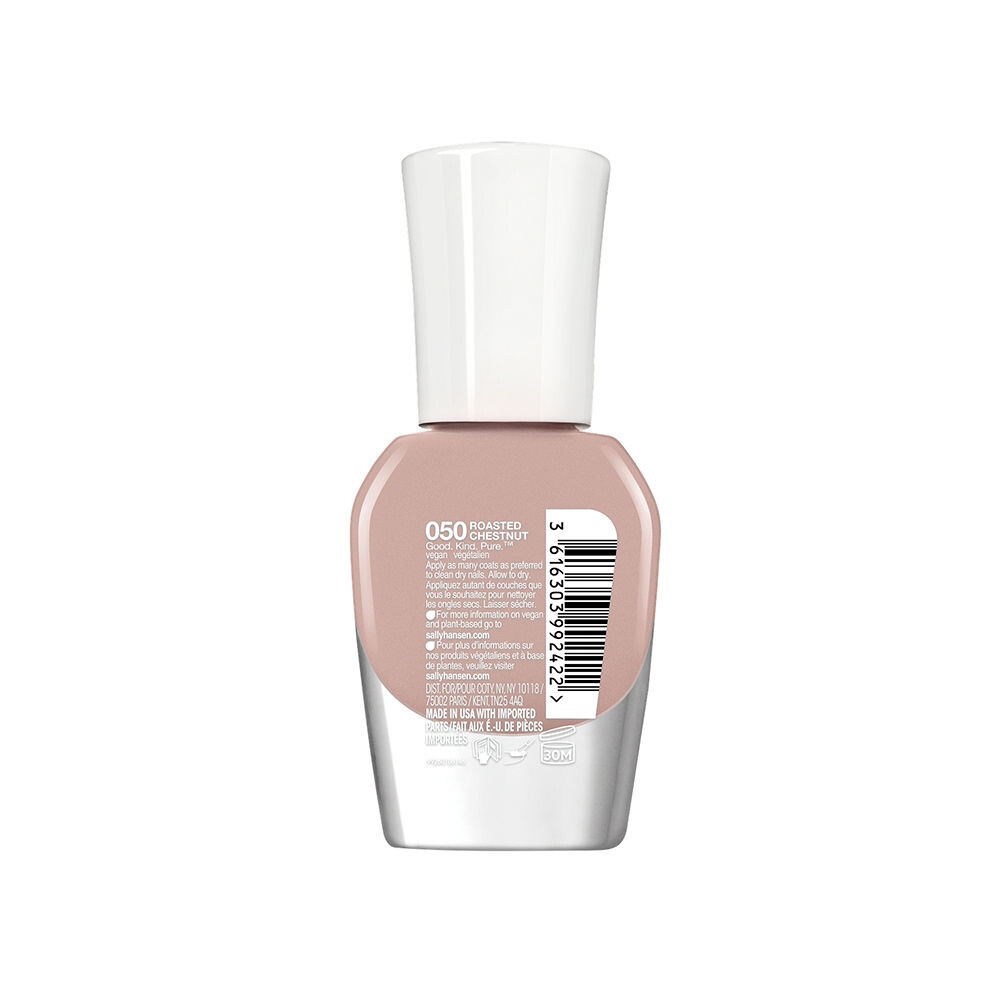 Лак для ногтей Good.kind.pure vegan color demi mate Sally hansen, 10 мл, 050-roasted chestnut — фото 2