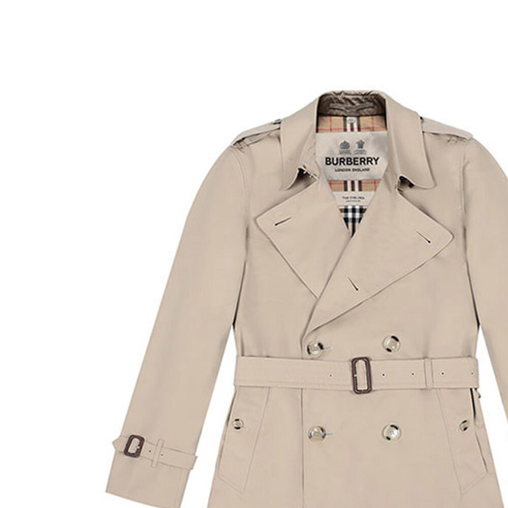 Пальто мужское Burberry, медовый — фото 4