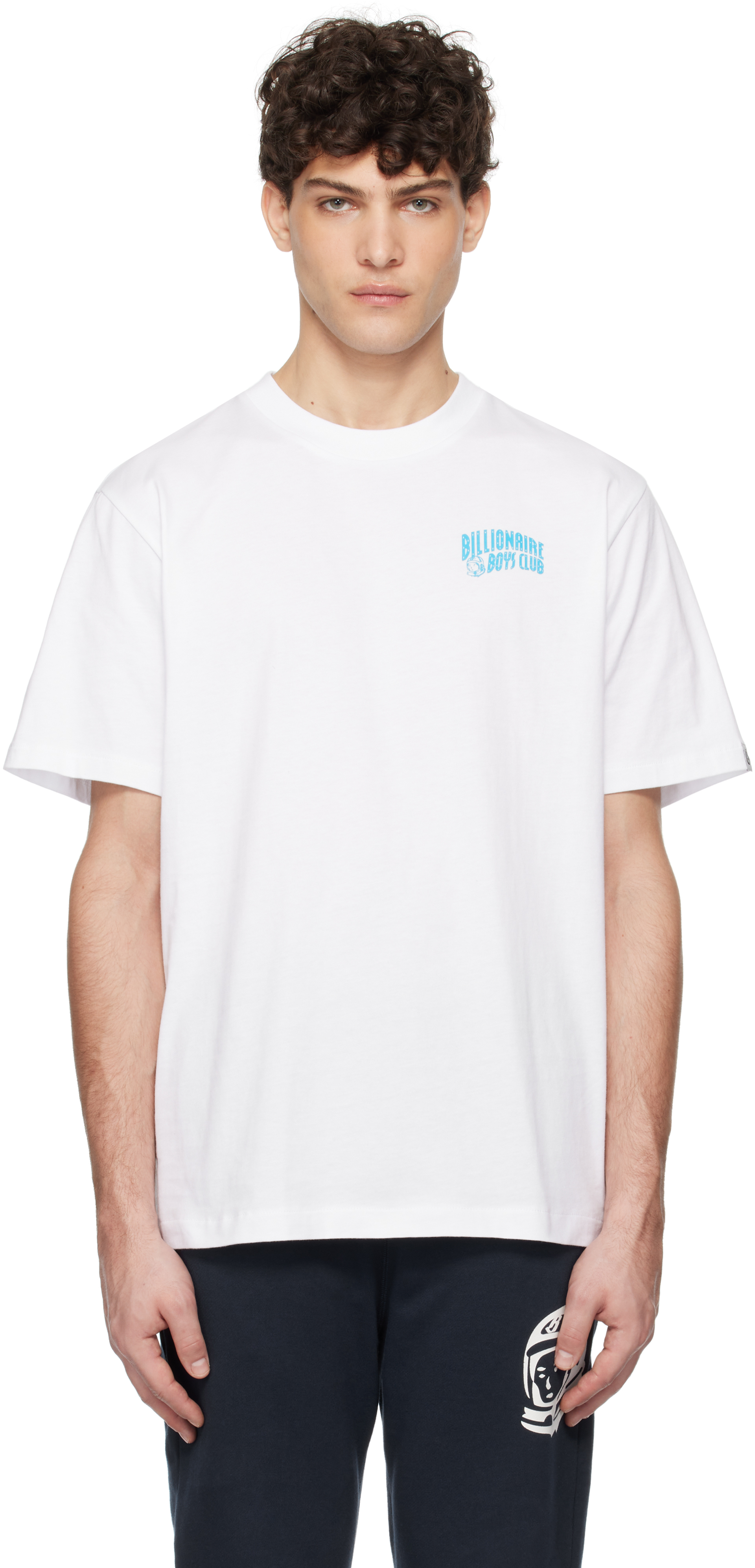

Белая футболка с логотипом Small Arch Billionaire Boys Club