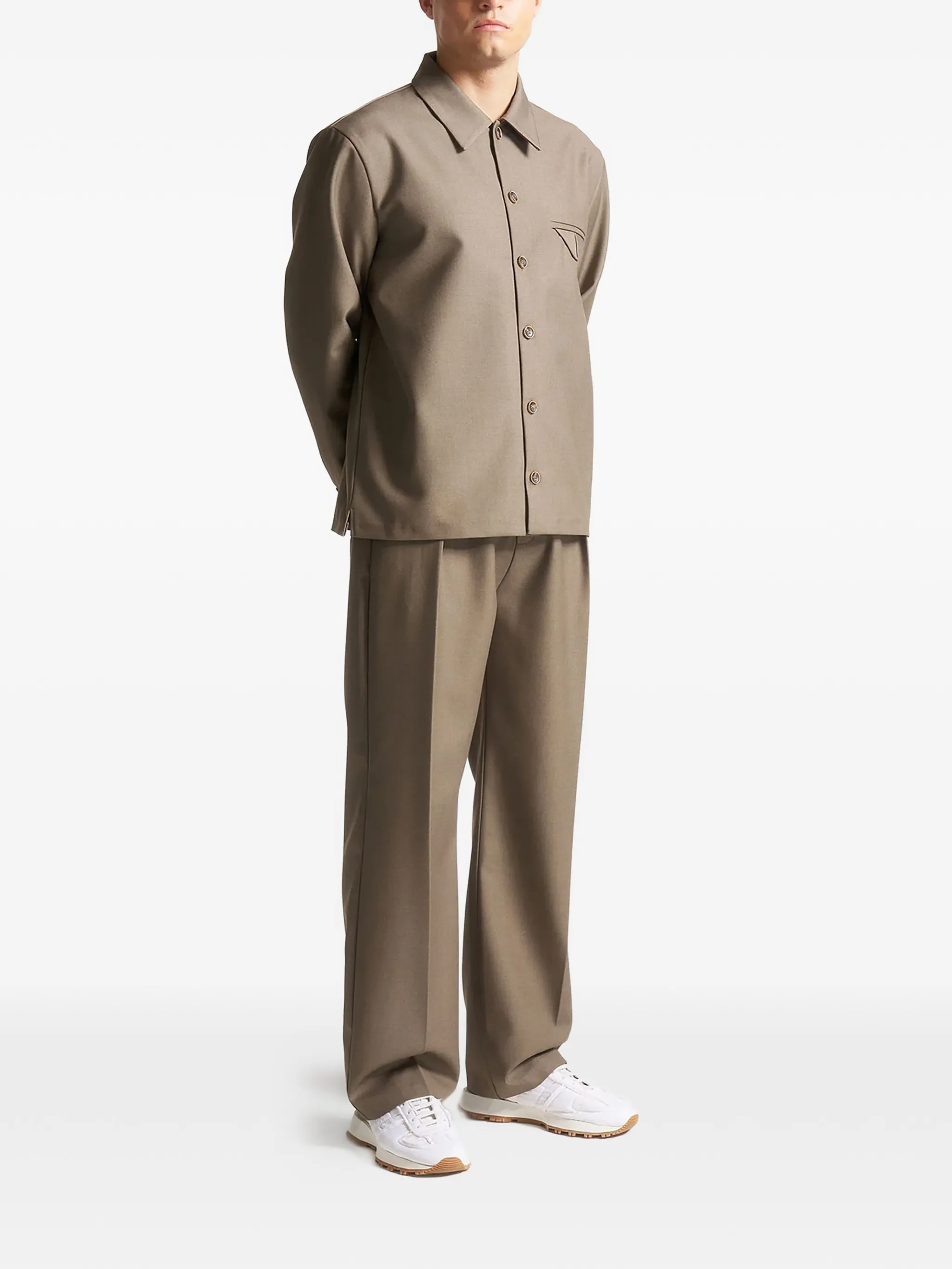 

Брюки Dorian со складками Manière De Voir, зеленый