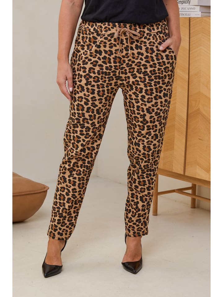 

Тканевые брюки Curvy Lady Hose, коричневый