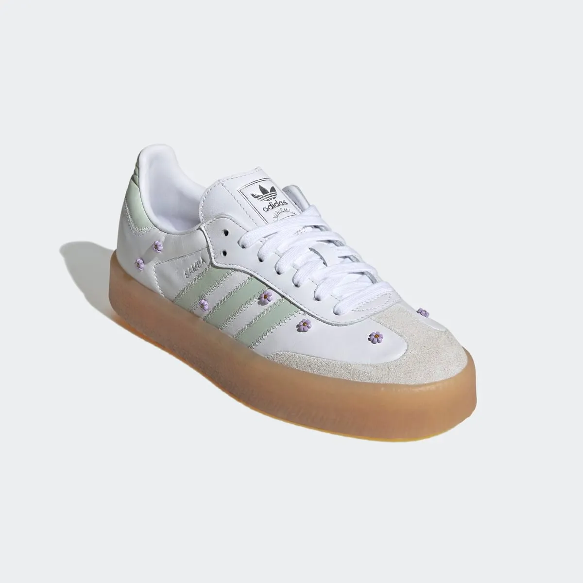 Женские повседневные кроссовки Samba Originals adidas, белый — фото 2