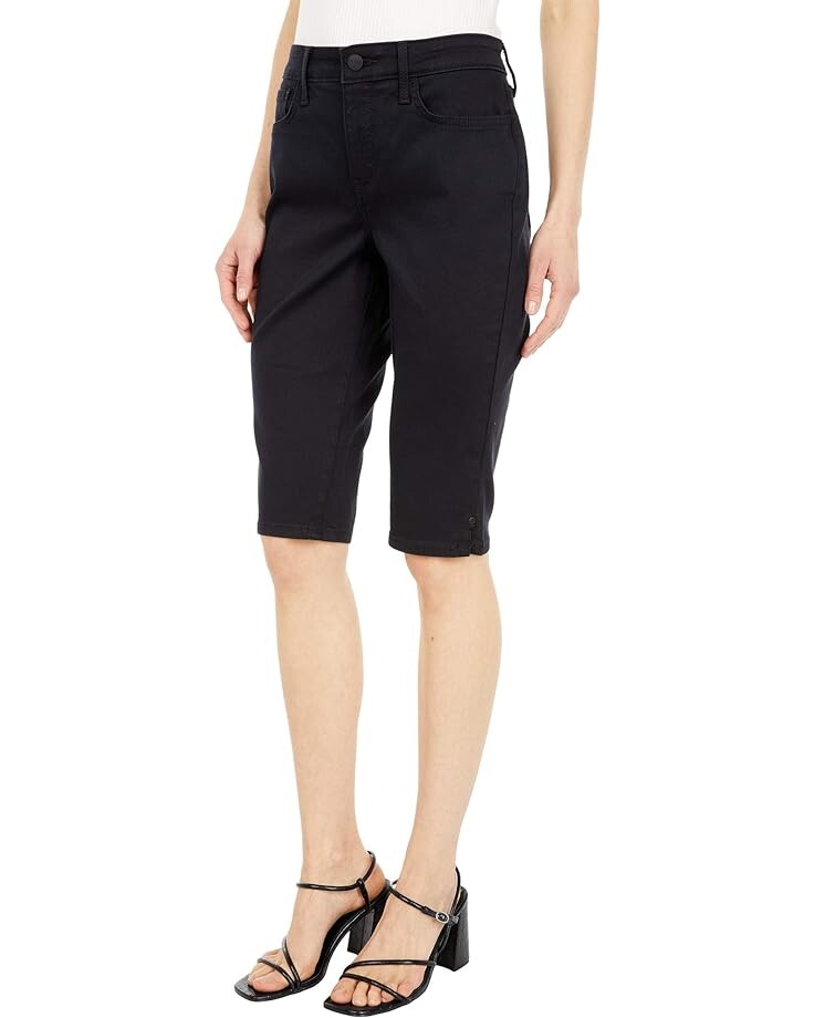 

Шорты NYDJ Knee Length Denim Capris in Black, черный