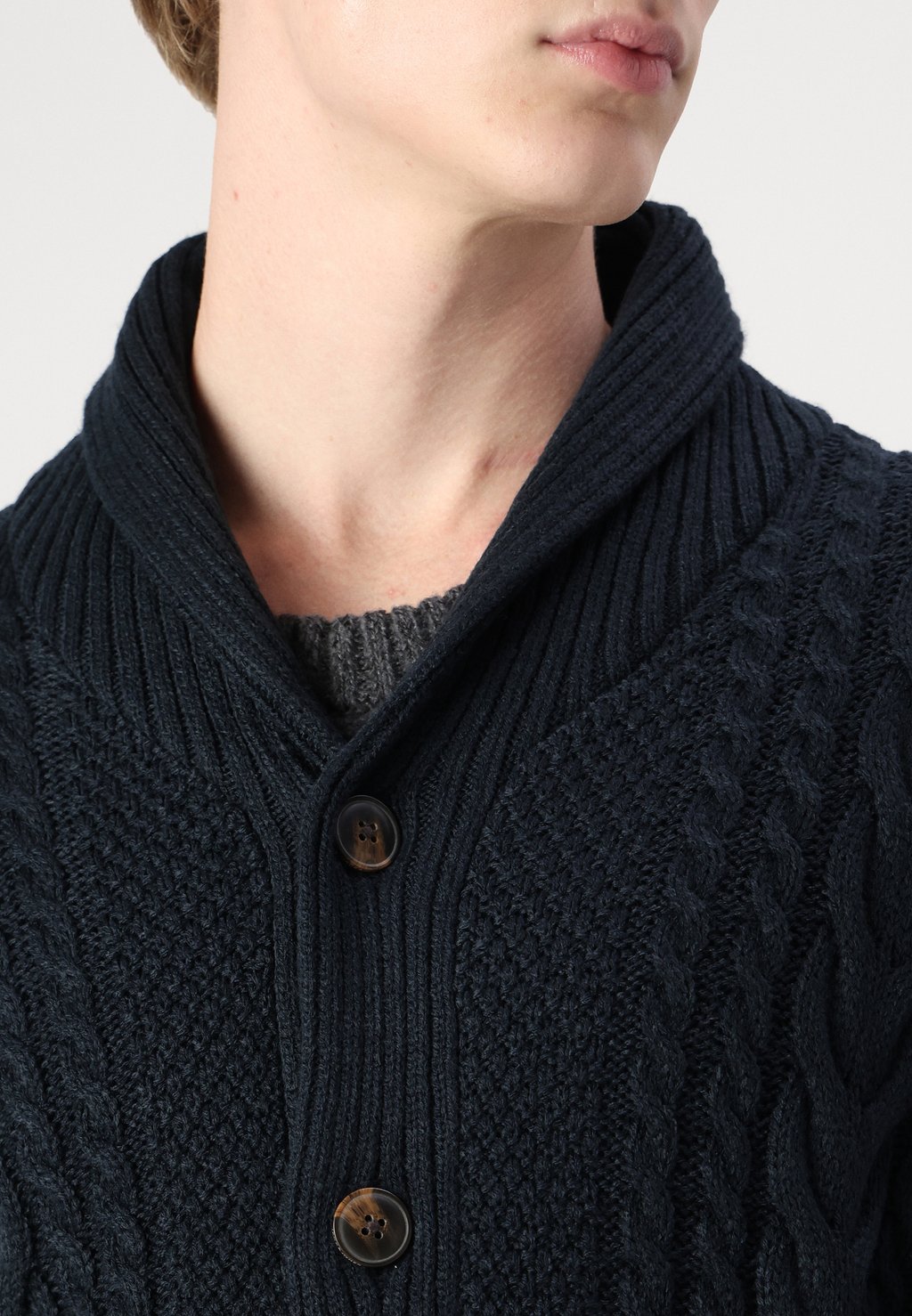 

Кардиган CRAIG SHAWL NECK Jack & Jones, темно-синий