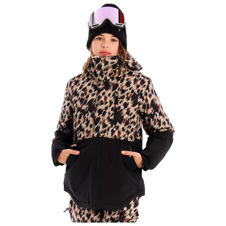 

Функциональная куртка prtleopart junior snow jacket бамбук бежевый - 164 Protest