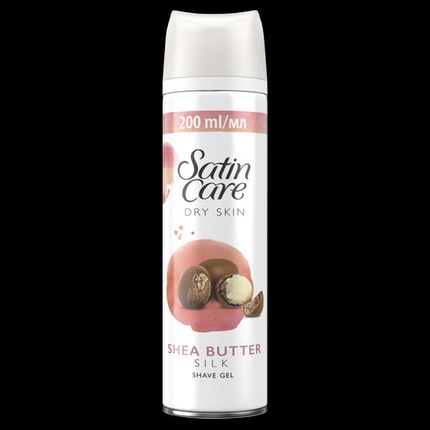 

Гель для бритья Satin Care с маслом ши для сухой кожи 200 мл Venus