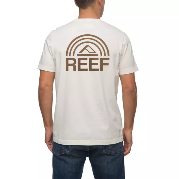 

Мужская футболка с принтом Элиаса Reef, белый