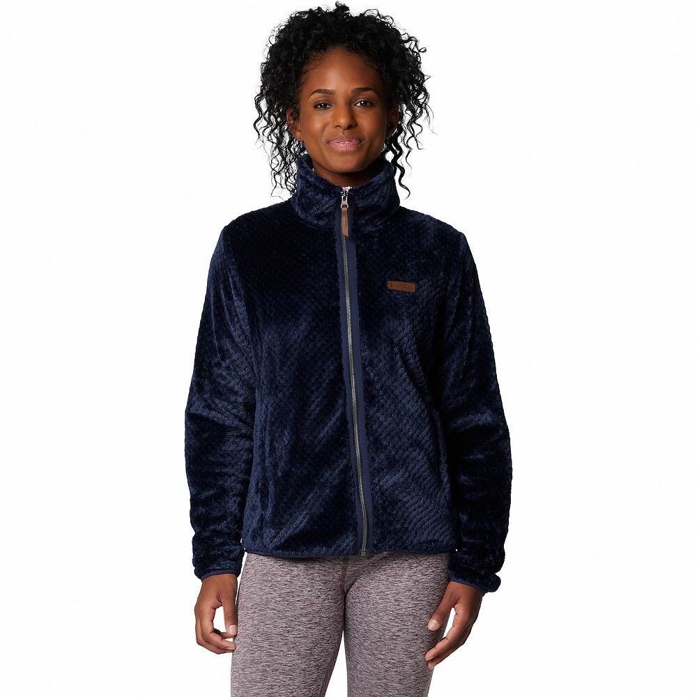 

Женская флисовая куртка Columbia Fireside из шерпы, цвет Collegiate Navt