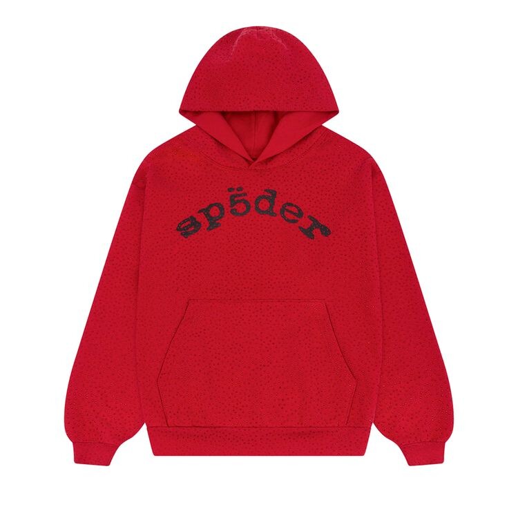 

Худи Sp5der VVS Hoodie Red, красный